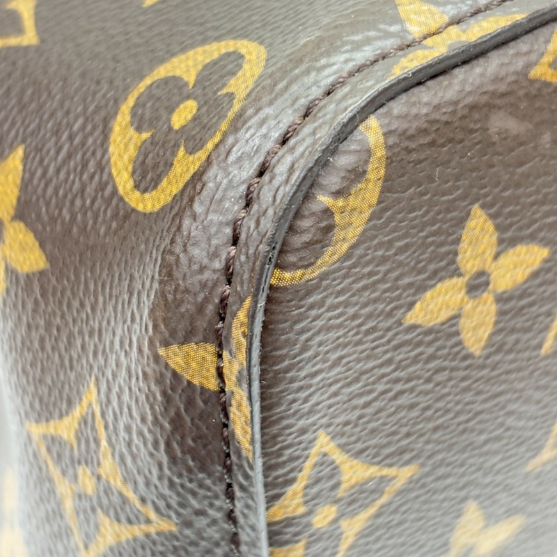 棕色 原花帆布 NeoNoe MM 水桶包 肩背包【LOUIS VUITTON LV 路易威登】 M44022-12