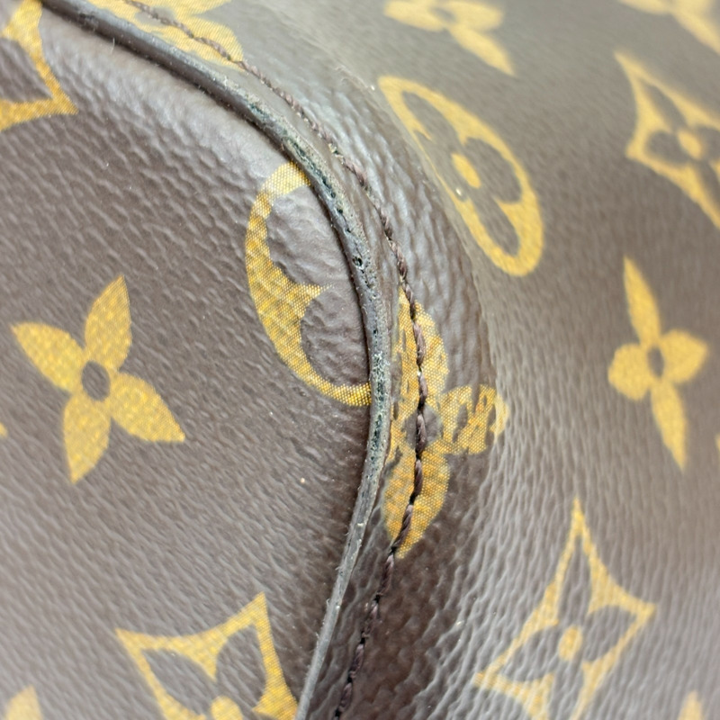 棕色 原花帆布 NeoNoe MM 水桶包 肩背包【LOUIS VUITTON LV 路易威登】 M44022-13