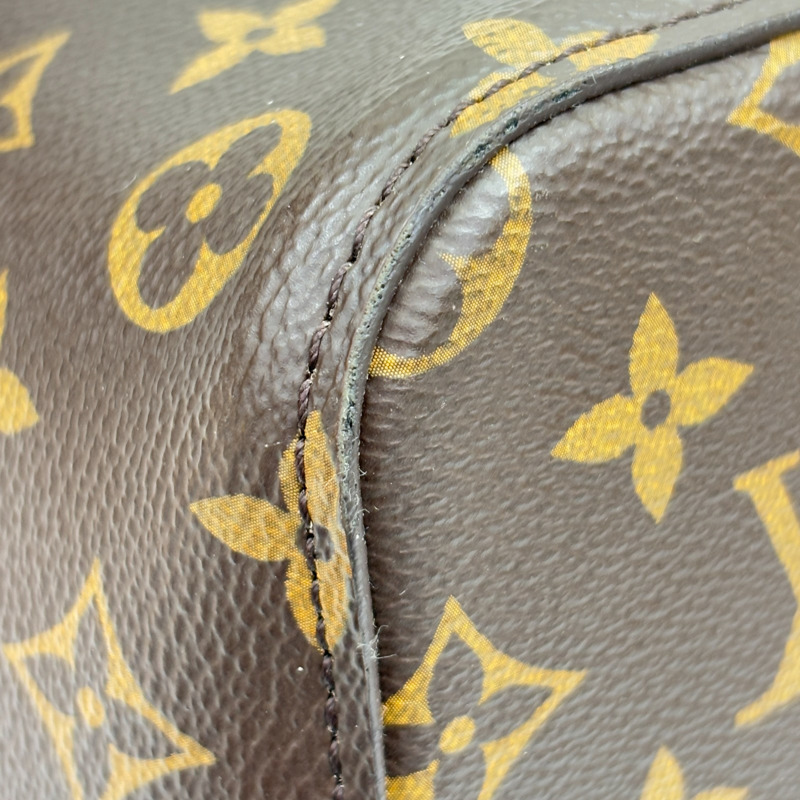 棕色 原花帆布 NeoNoe MM 水桶包 肩背包【LOUIS VUITTON LV 路易威登】 M44022-14