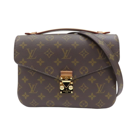 棕色  原花帆布 POCHETTE METIS 肩背包 M44875【LOUIS VUITTON LV 路易威登】 M44875