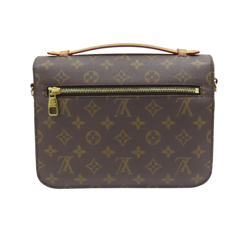 棕色 原花帆布 POCHETTE METIS 肩背包【LOUIS VUITTON LV 路易威登】 M44875-1