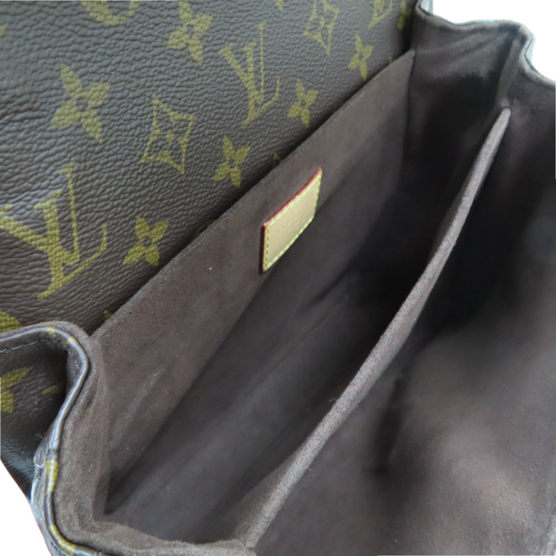 棕色 原花帆布 POCHETTE METIS 肩背包【LOUIS VUITTON LV 路易威登】 M44875-4