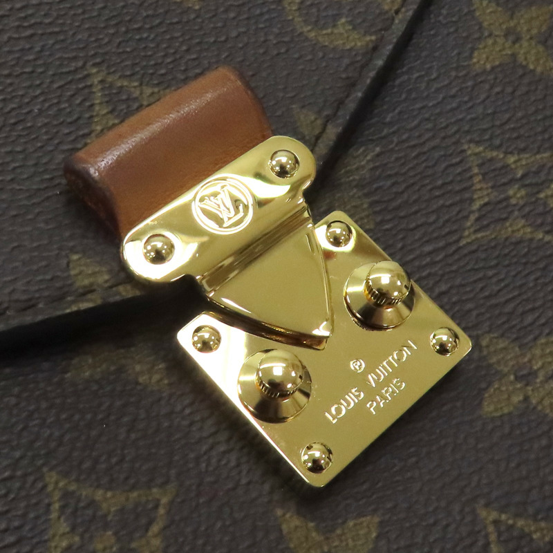 棕色 原花帆布 POCHETTE METIS 肩背包【LOUIS VUITTON LV 路易威登】 M44875-16