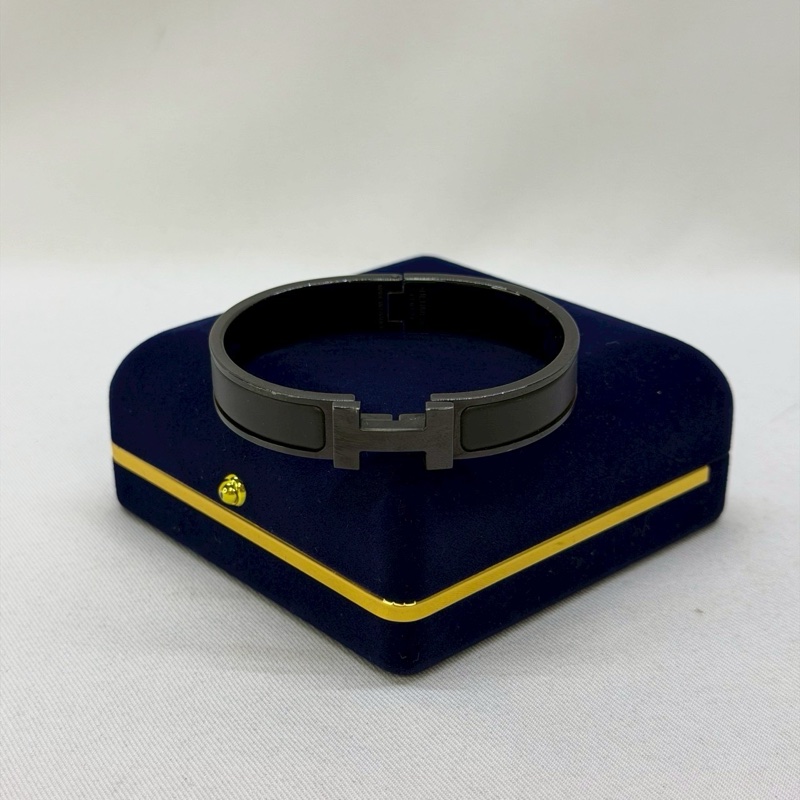 HERMES Clic HH So Black手環-0