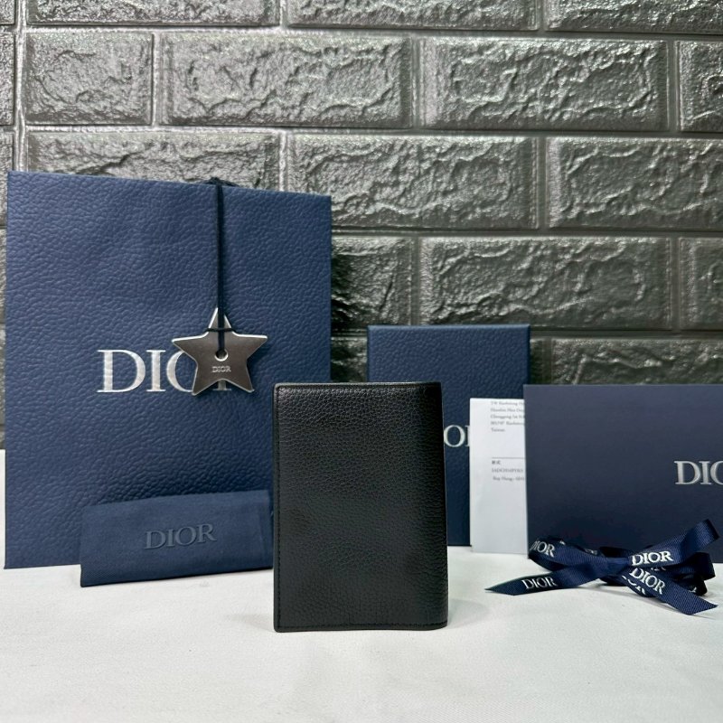 DIOR Saddle直式對折卡夾-1