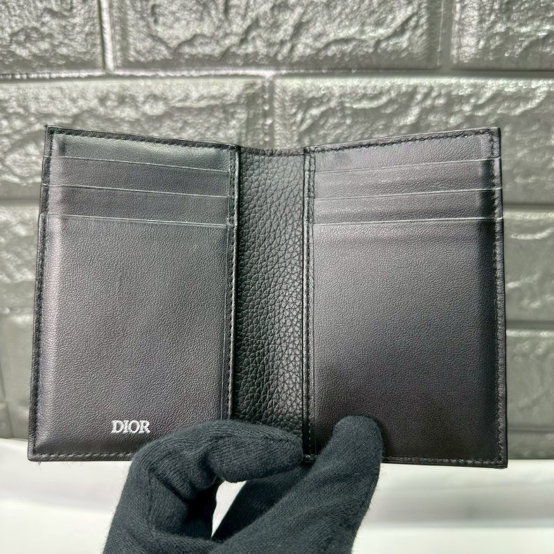 DIOR Saddle直式對折卡夾-2