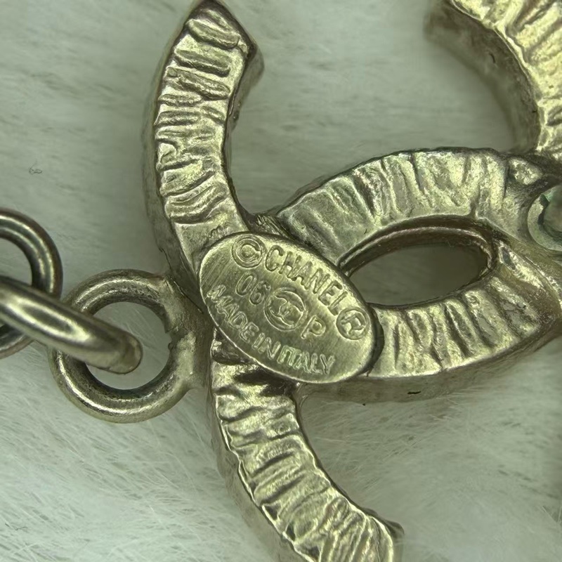 Chanel 金色波波球耳環-4