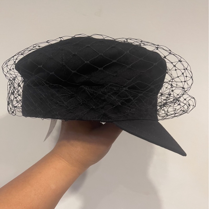 Dior 帽子絕美 網紗報童帽系列 ,完全經典細節滿分秋冬-1