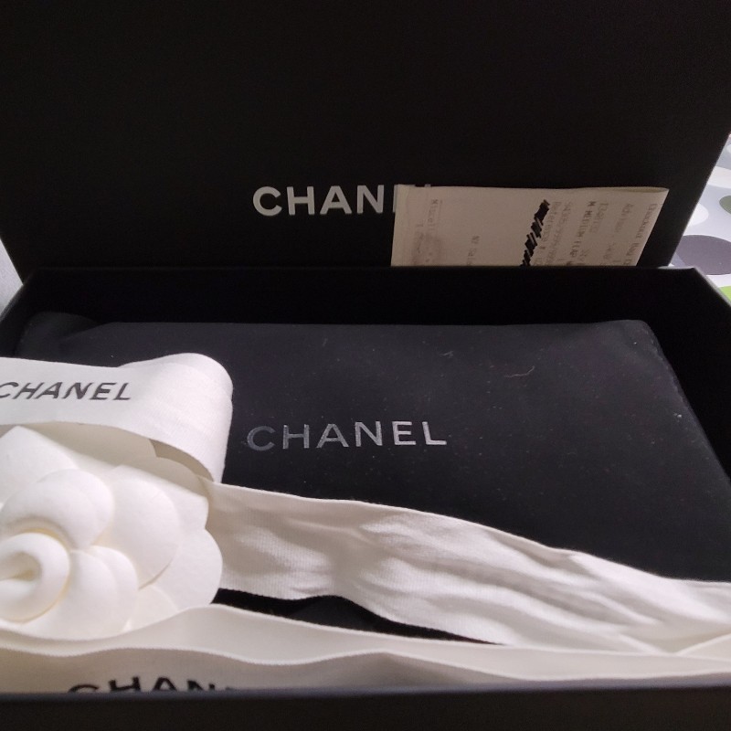 全新💖 chanel 19 中夾-7