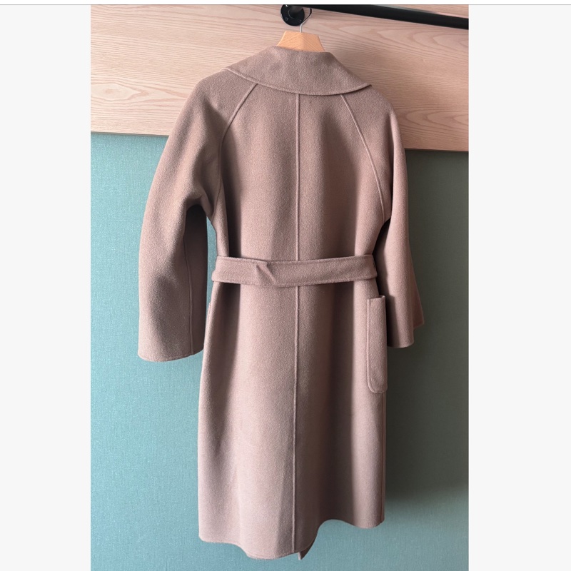 ✨ 支持安心購 - Max Mara / Weekend系列 經典駝色大衣外套38(周子瑜類似款)-3