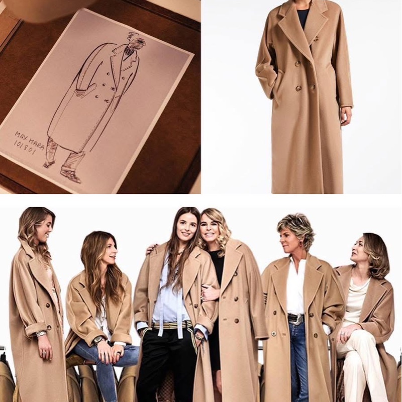 ✨ 支持安心購/ 全新 Max Mara - Weekend系列 經典駝色大衣外套 38(周子瑜類似款)-14