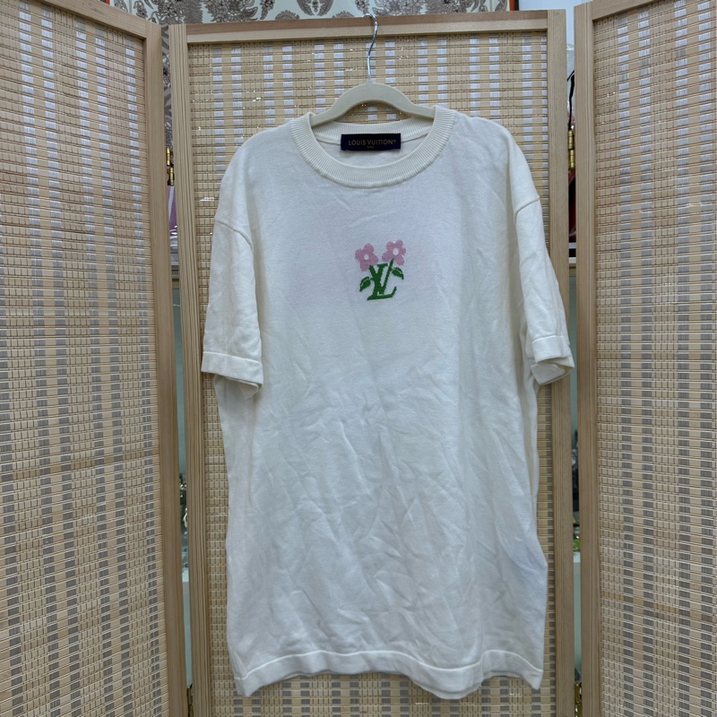 Louis Vuitton LV TYLER聯名花卉針織短袖 XS-0