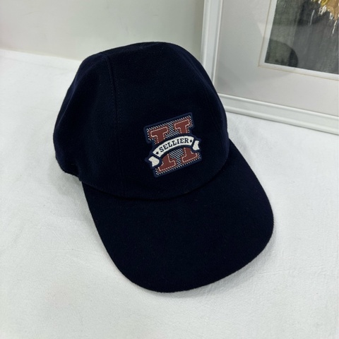 Hermes羊絨Davis H Sellier鴨舌帽 58