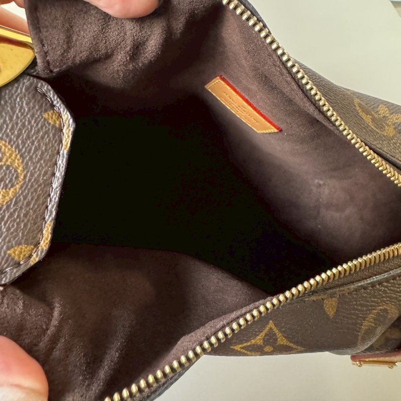 LV 秀款 爆款 老花 SIDE TRUNK 軟箱包 箱子包 M46358-8