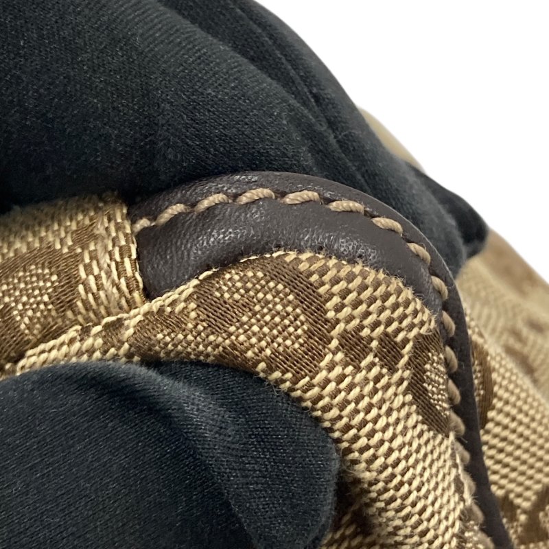 GUCCI 古馳 1905525 Abbey 帆布 肩背包 卡其色老花-10