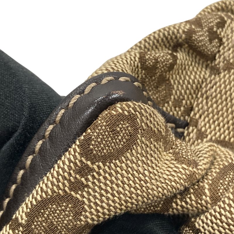 GUCCI 古馳 1905525 Abbey 帆布 肩背包 卡其色老花-11