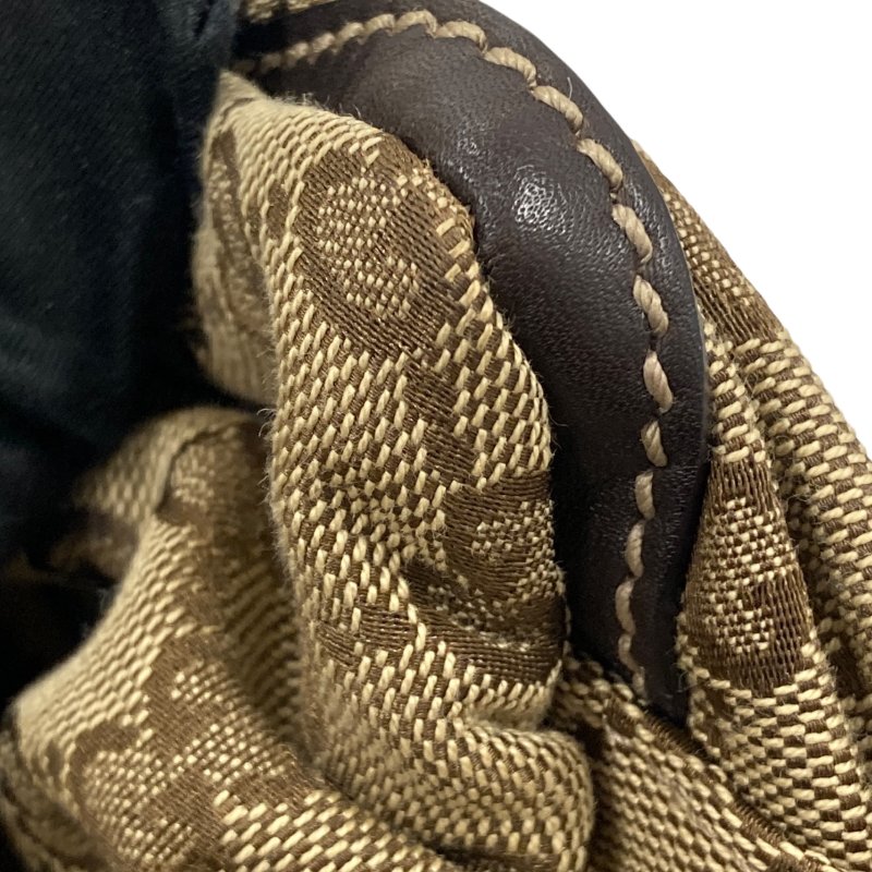 GUCCI 古馳 1905525 Abbey 帆布 肩背包 卡其色老花-12