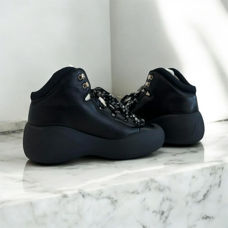 CHANEL全皮低筒雪靴 36號 黑色 （36.5可穿）-2