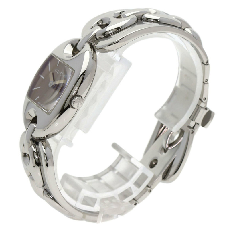 Gucci YA121.5 Marina 鍊式腕錶，不鏽鋼材質，女款-1