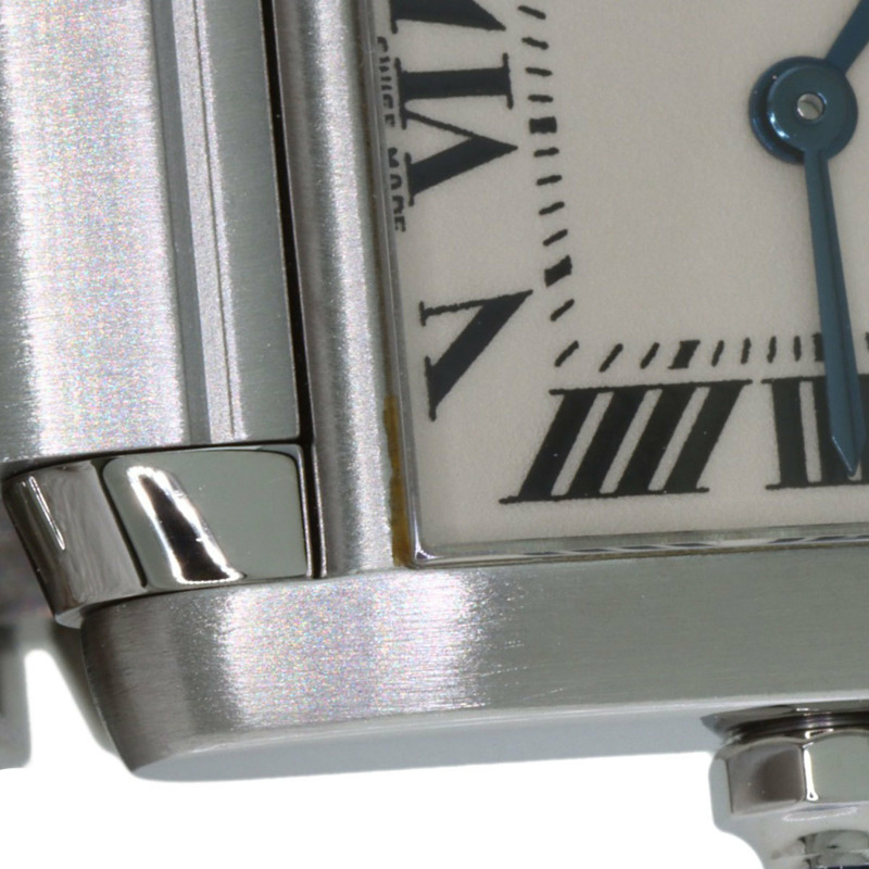 卡地亞 Tank Française W51008Q3 SM 女士精鋼腕錶-13