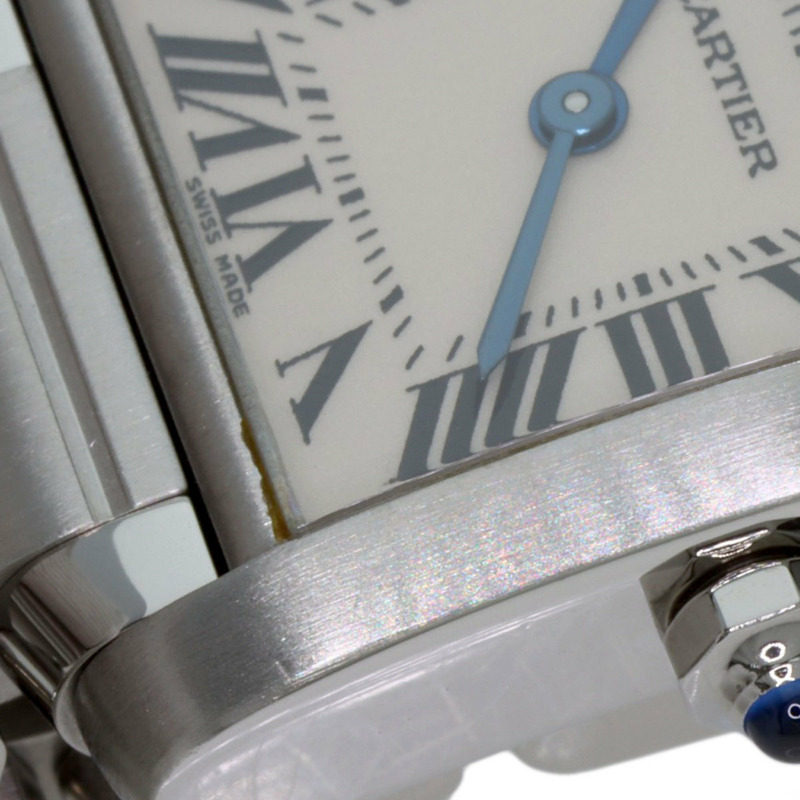 卡地亞 Tank Française W51008Q3 SM 女士精鋼腕錶-23