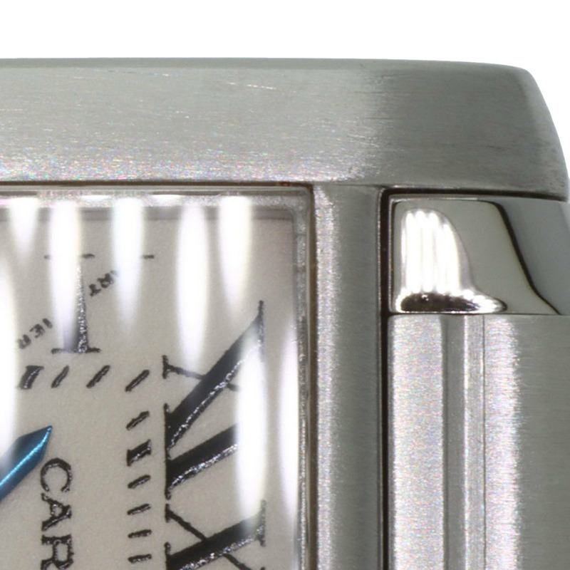 卡地亞 Tank Française W51008Q3 SM 女士精鋼腕錶-24