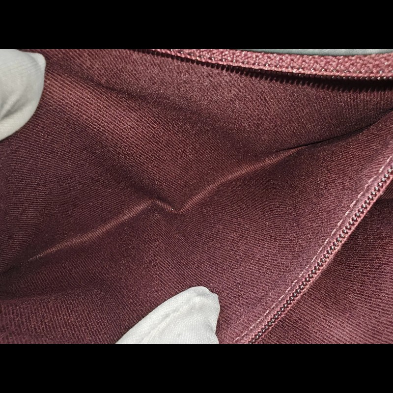 Chanel Vintage 做舊銀扣 斜挎包 13開-7