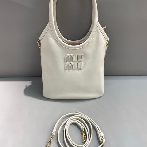 Miu Miu Ivy 迷你手提袋 白色