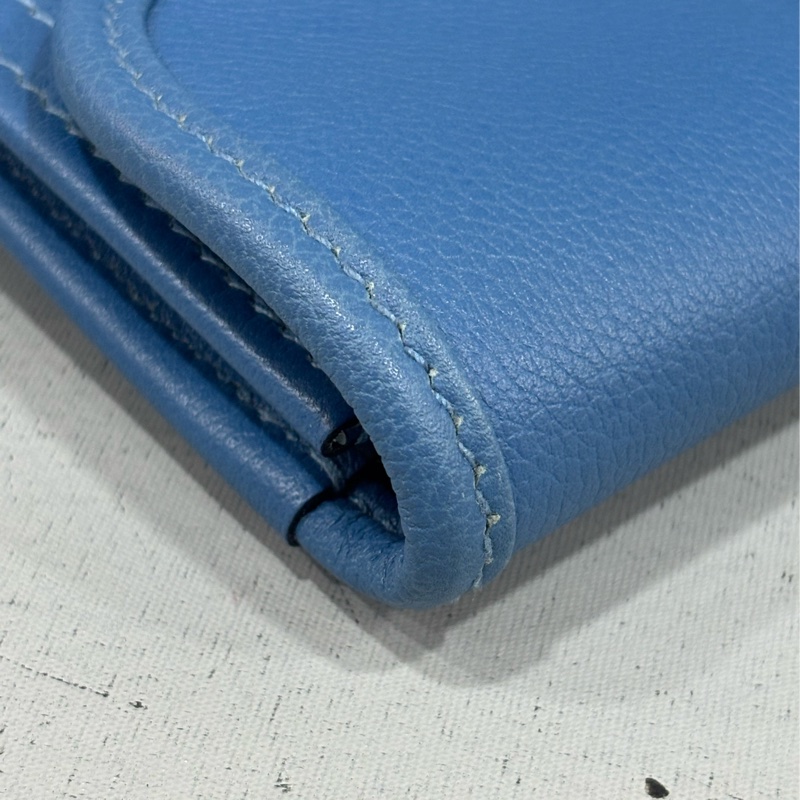 HERMES JIGE ELAN 29 SWFIT 藍色全皮 手抓包 手拿包 晚宴包 麻將包 銀行包 收租包-16