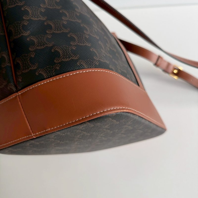 98新🫰🏻 Celine 瑟琳 老花水桶 中號-11