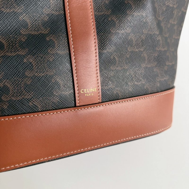 98新🫰🏻 Celine 瑟琳 老花水桶 中號-13