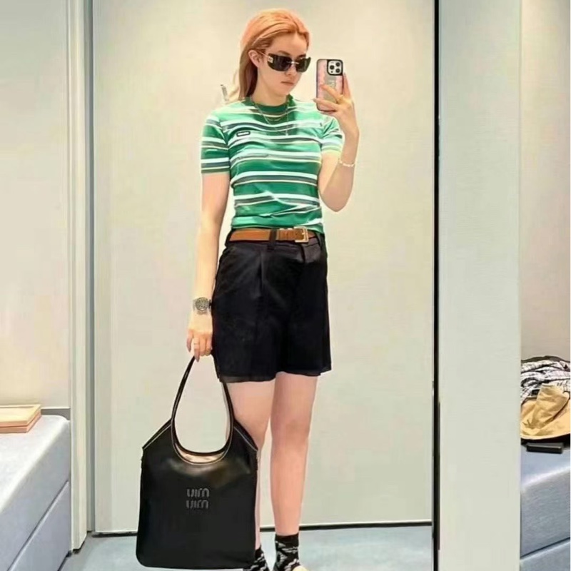 促銷品Miu Miu Ivy Hobo 黑色-4