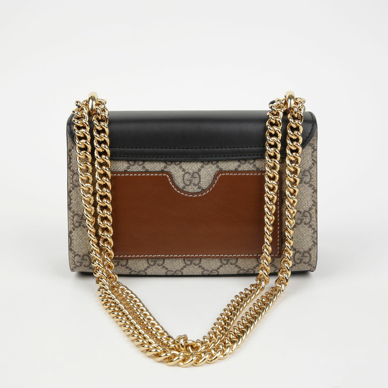 GUCCI 帶鎖小鏈條單肩斜背包 409487-2