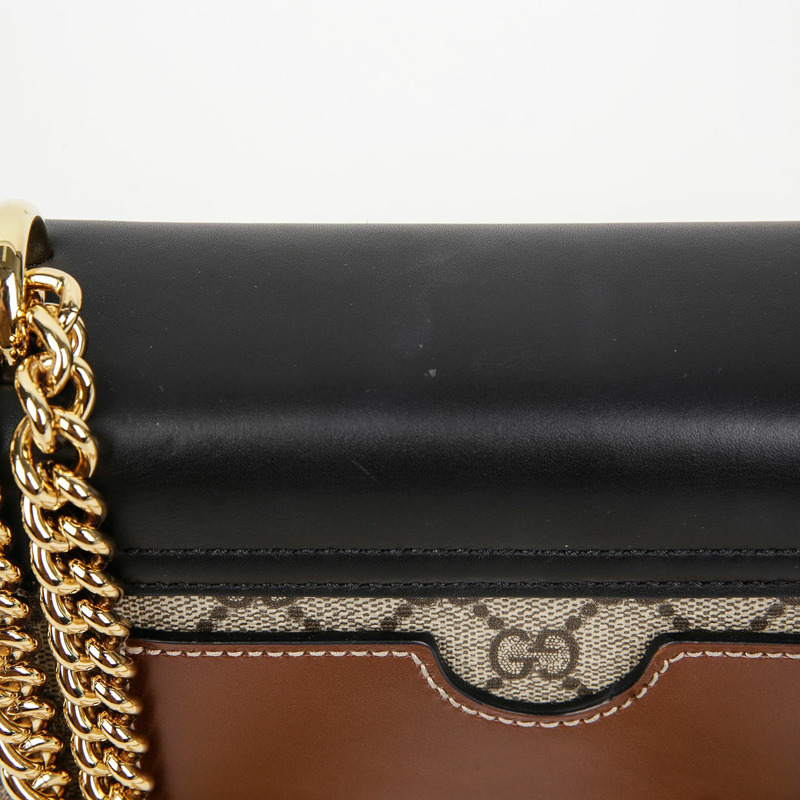 GUCCI 帶鎖小鏈條單肩斜背包 409487-3