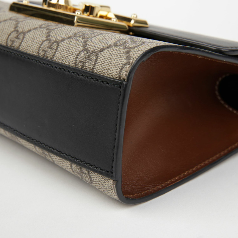 GUCCI 帶鎖小鏈條單肩斜背包 409487-8