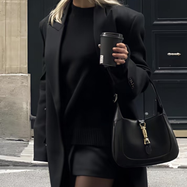 Gucci Jackie mini黑金單肩手提斜背包 超有質感 高級時尚-12