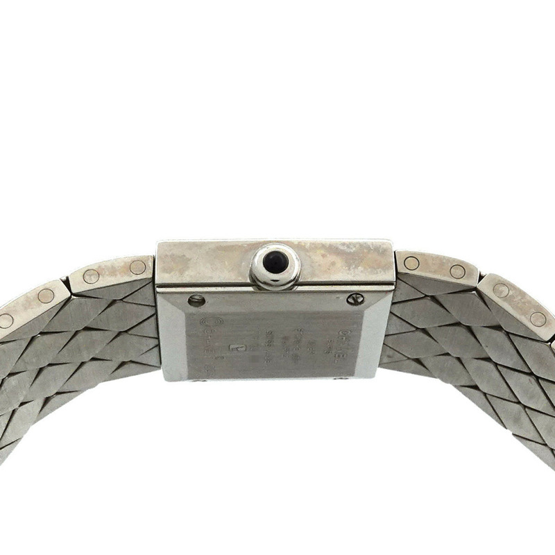 香奈兒 (CHANEL) Matelasse H0489 鑲鑽錶圈女士腕錶,黑色石英機芯-5