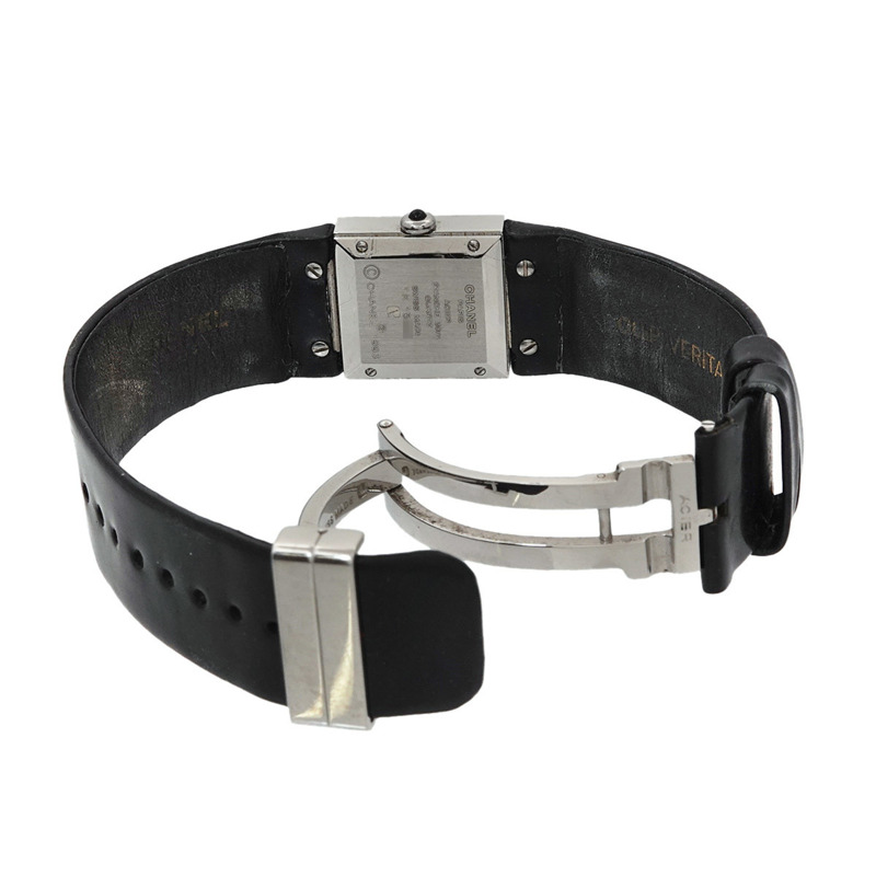 香奈兒 Matelasse H0116 女士黑色石英腕錶-3