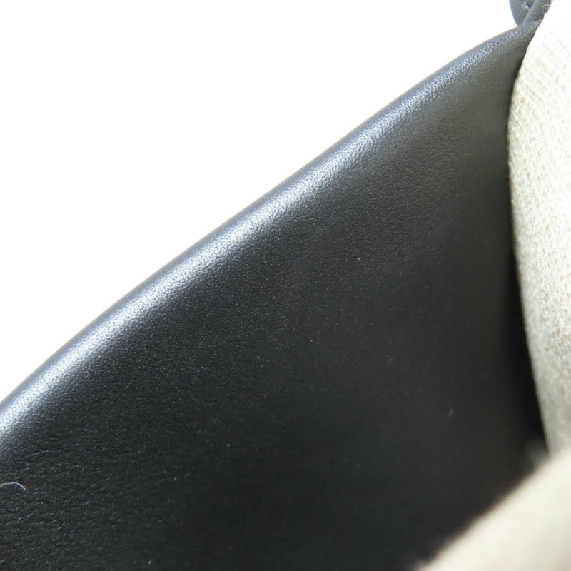 愛馬仕 Hermès 女士簡約雙肩包,銀色五金配件,帆布和小牛皮材質-8