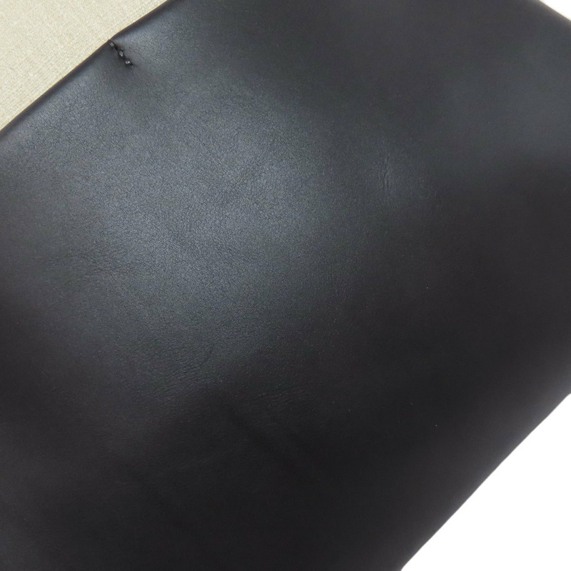 愛馬仕 Hermès 女士簡約雙肩包,銀色五金配件,帆布和小牛皮材質-11