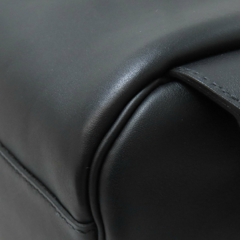 愛馬仕 Hermès 女士簡約雙肩包,銀色五金配件,帆布和小牛皮材質-20