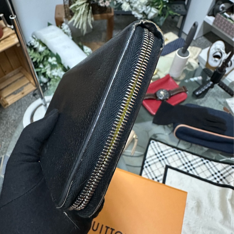 CELINE 牛皮長夾-1