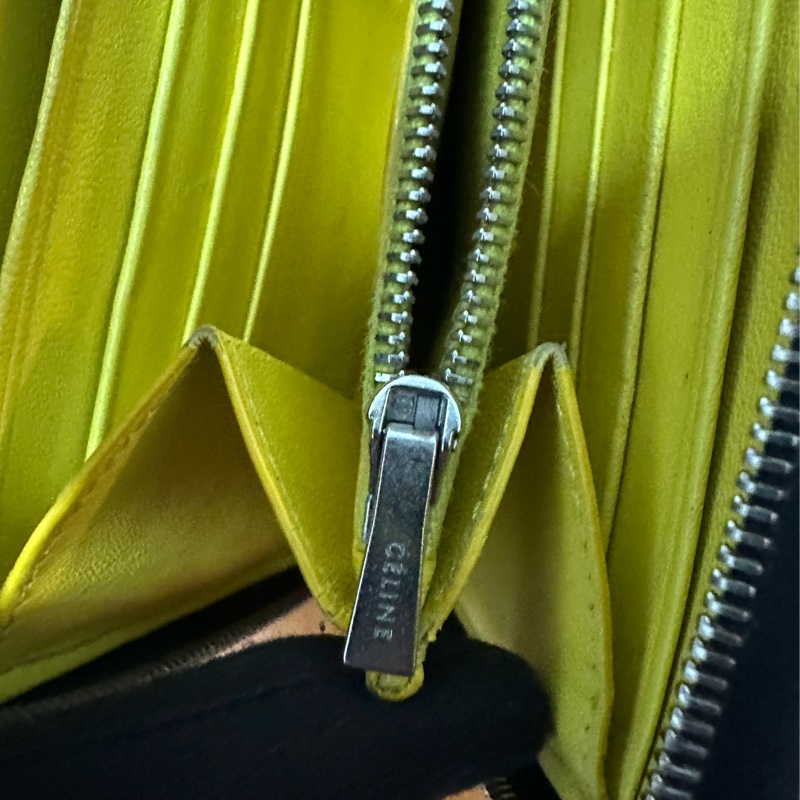 CELINE 牛皮長夾-21