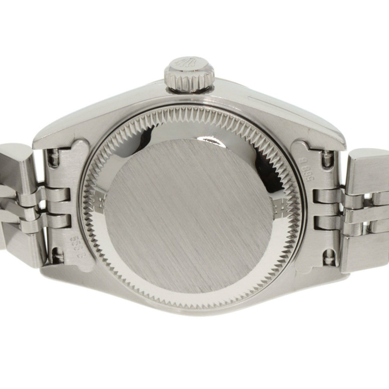 勞力士 69174G Datejust 10P 鑲鑽女錶，精鋼/18K 白金錶殼-6