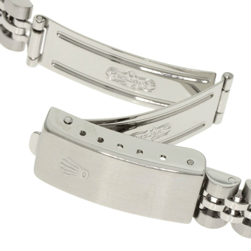 勞力士 69174G Datejust 10P 鑲鑽女錶，精鋼/18K 白金錶殼-7