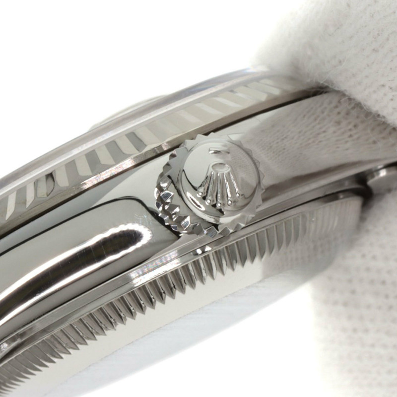 勞力士 69174G Datejust 10P 鑲鑽女錶，精鋼/18K 白金錶殼-9