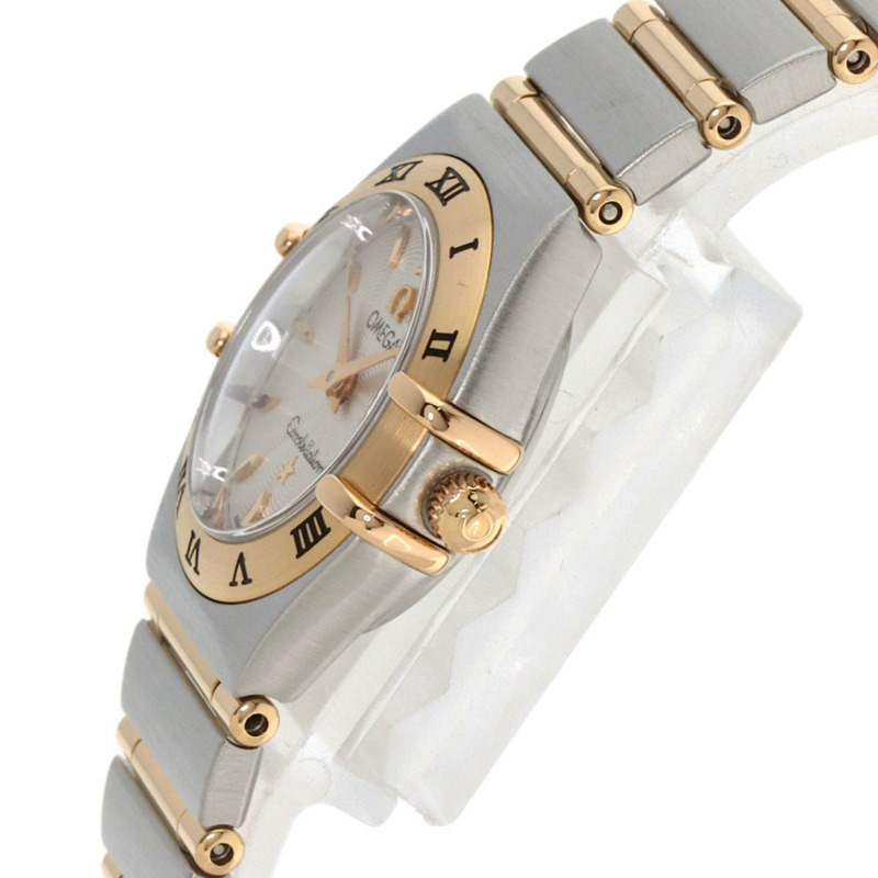 歐米茄 1260.32 星座影集迷你腕錶，不鏽鋼材質，SSx18KPG，18KPG，女款-4