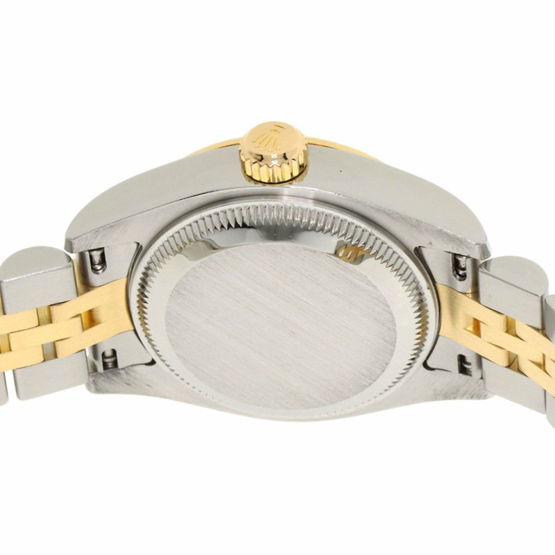 勞力士 179173NG Datejust 10P 鑲鑽腕錶 不鏽鋼 SSx18KYG 18KYG 女士腕錶-6