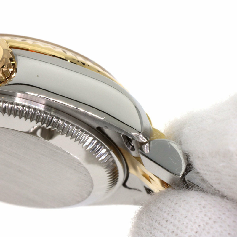 勞力士 179173NG Datejust 10P 鑲鑽腕錶 不鏽鋼 SSx18KYG 18KYG 女士腕錶-10