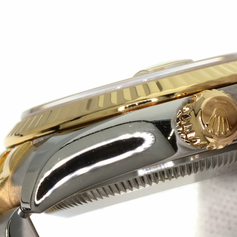 勞力士 179173NG Datejust 10P 鑲鑽腕錶 不鏽鋼 SSx18KYG 18KYG 女士腕錶-13